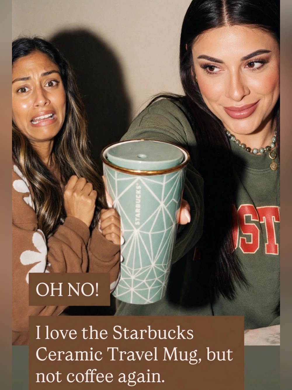 2017 Starbucks Geometric Diamond Collectible Travel Mug